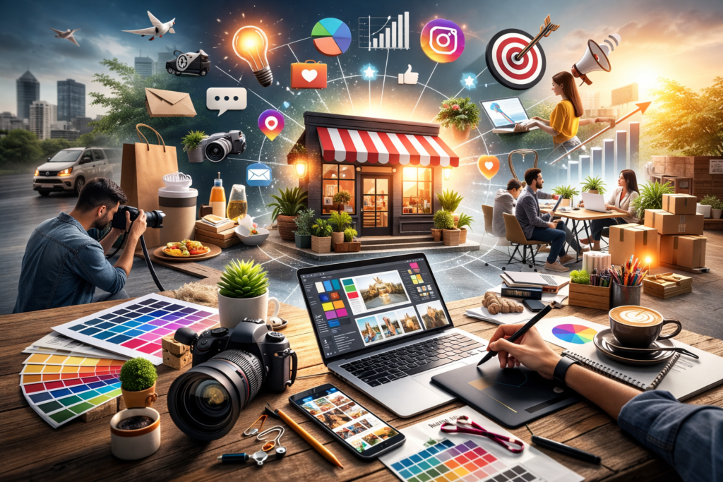 AI Photo Generator Uses for Small Business Branding & Marketing