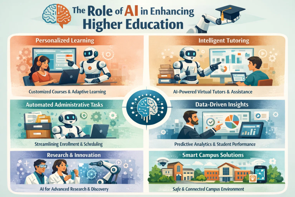 Role of AI in Enhancing Current Higher Education System