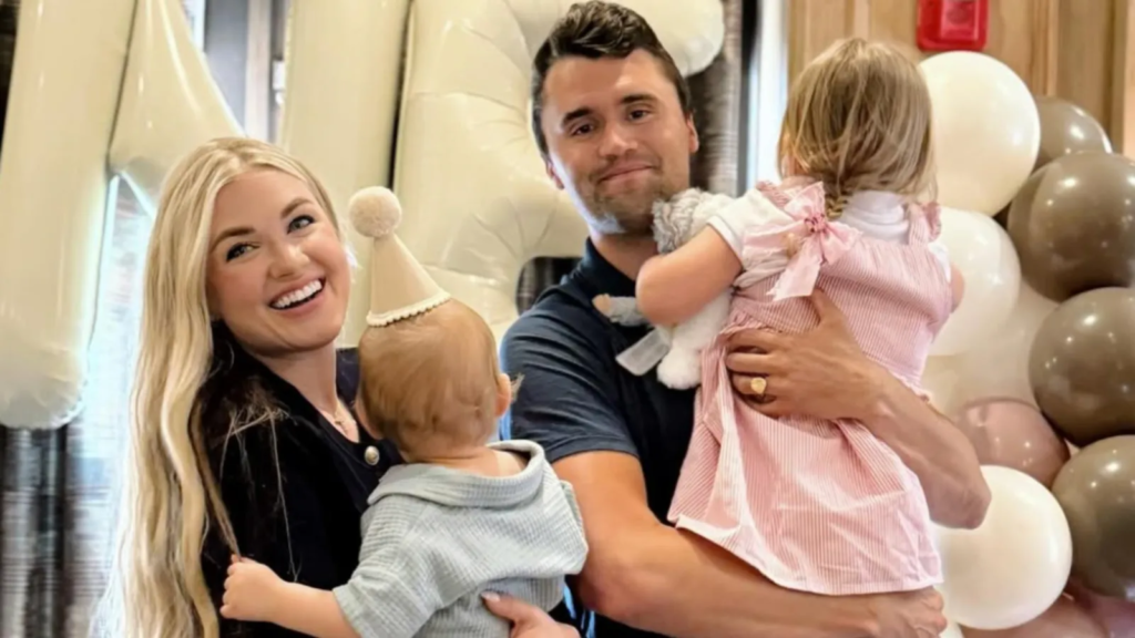 how old are charlie kirk's kids