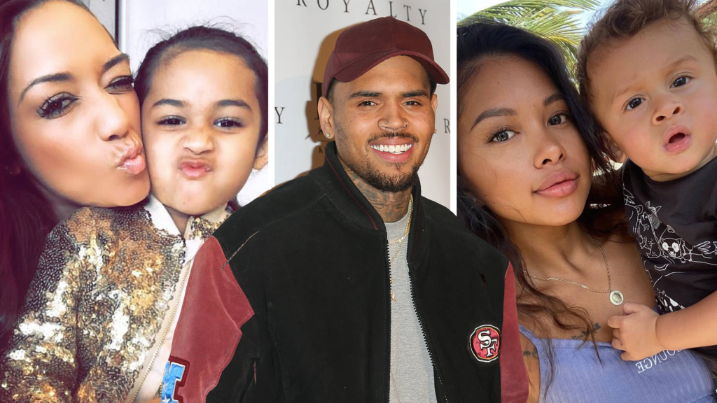 chris brown kids